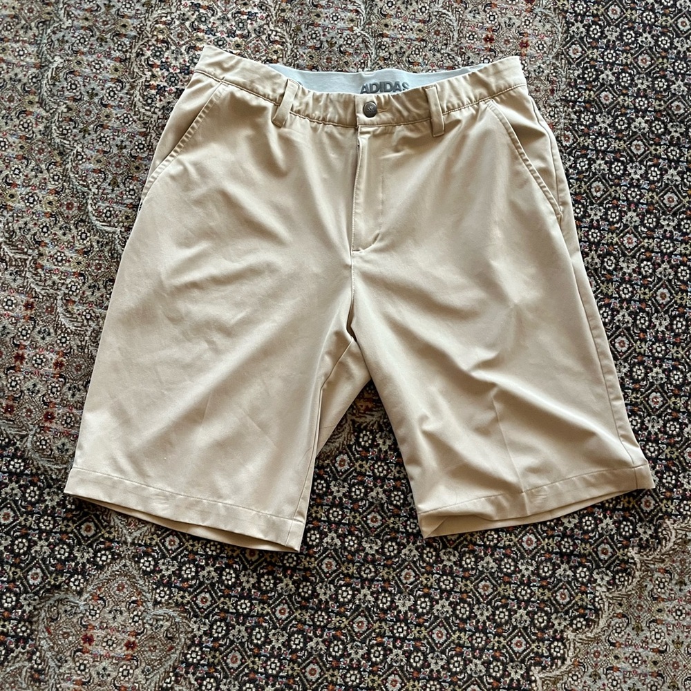Adidas men’s golf shorts khaki size 32